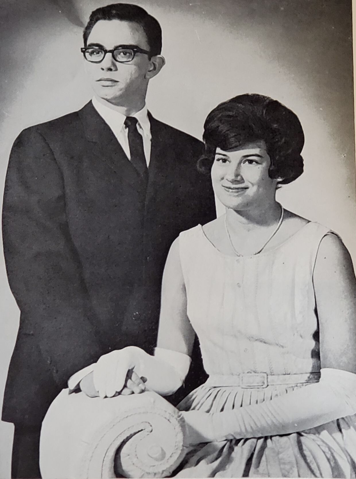 Tom Phillips - Joanne Hughes 1964 king and queen